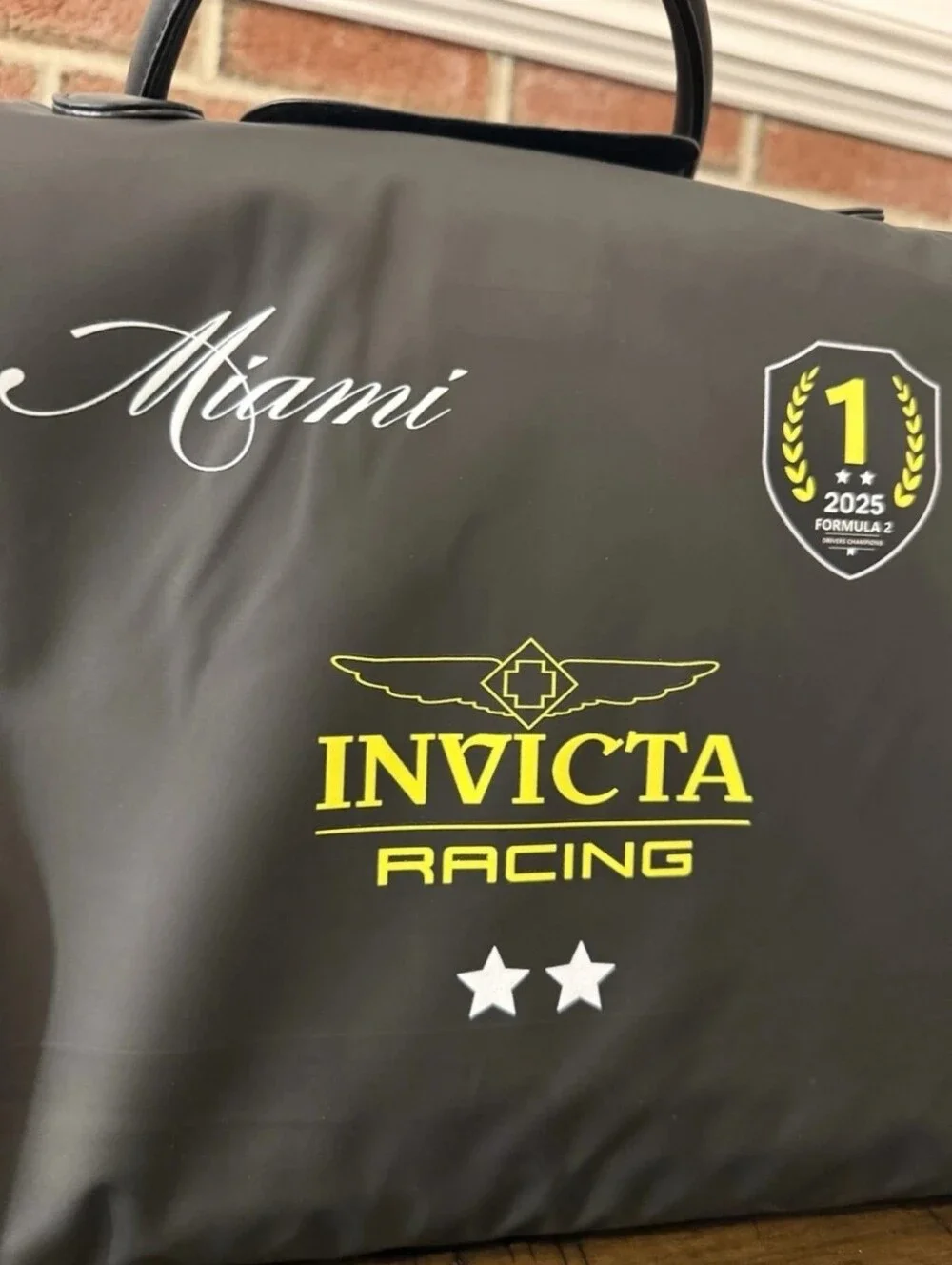 🏁 Limited Edition Invicta Miami F2 Racing GP Paddock Duffle Bag + Bonus IG0350